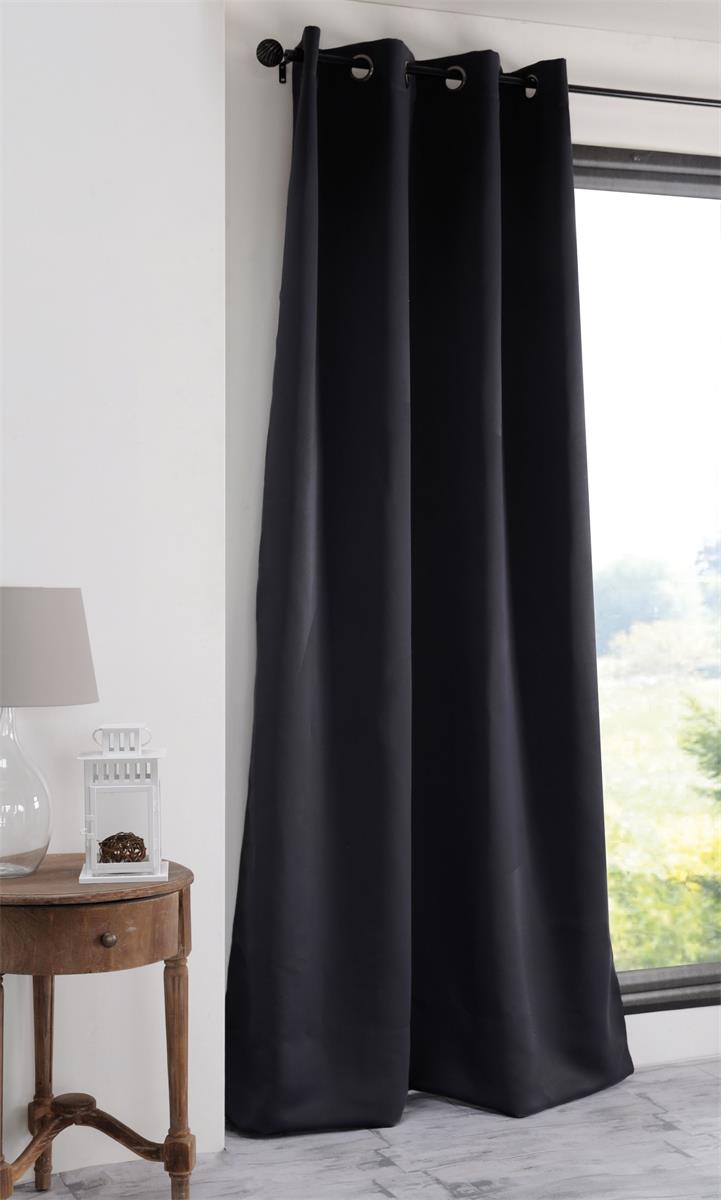 Notte Sort – Mørkleggingsgardin 135 x 250 cm