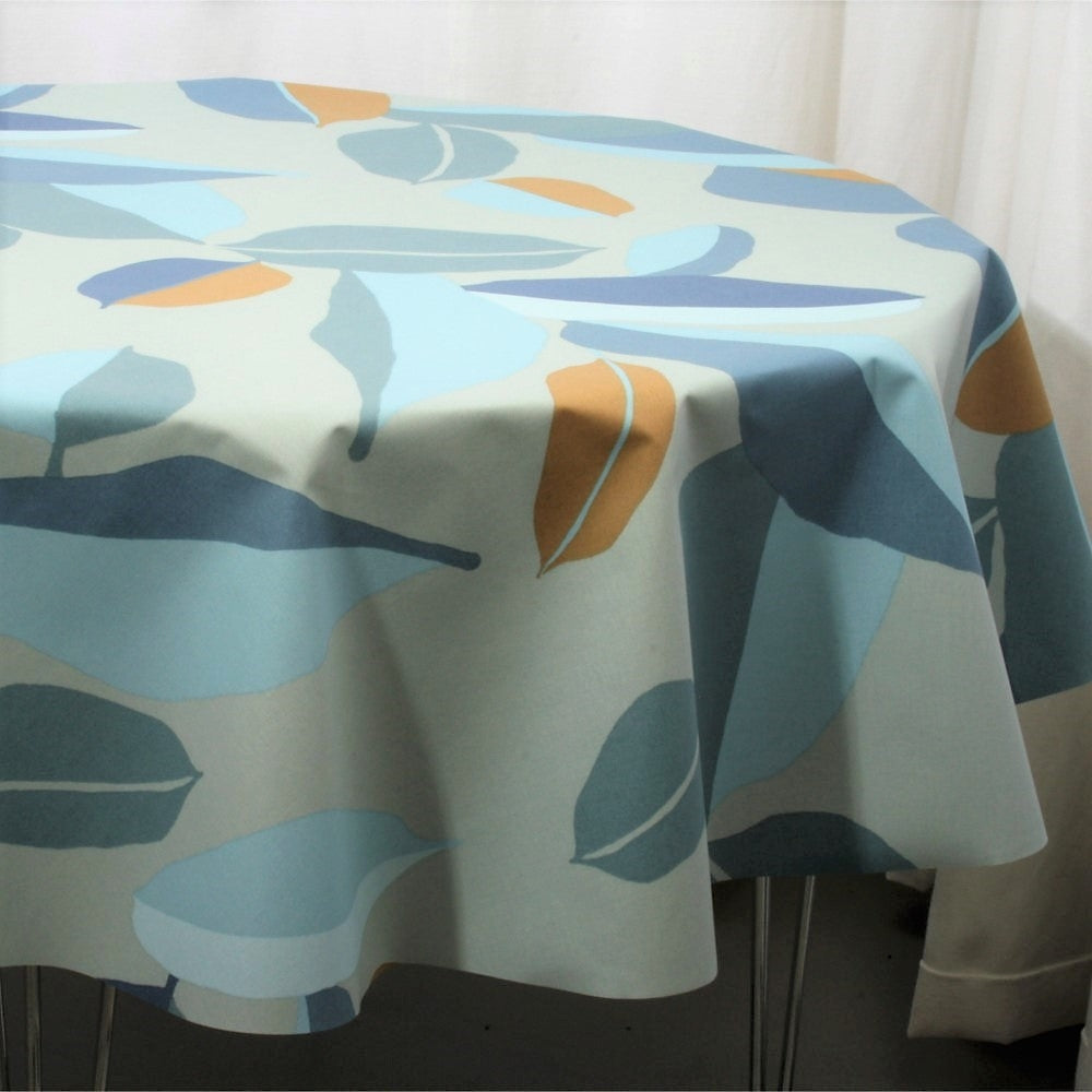 Palm Blue, Notes by Susanne Schjerning akrylduk med antiskli