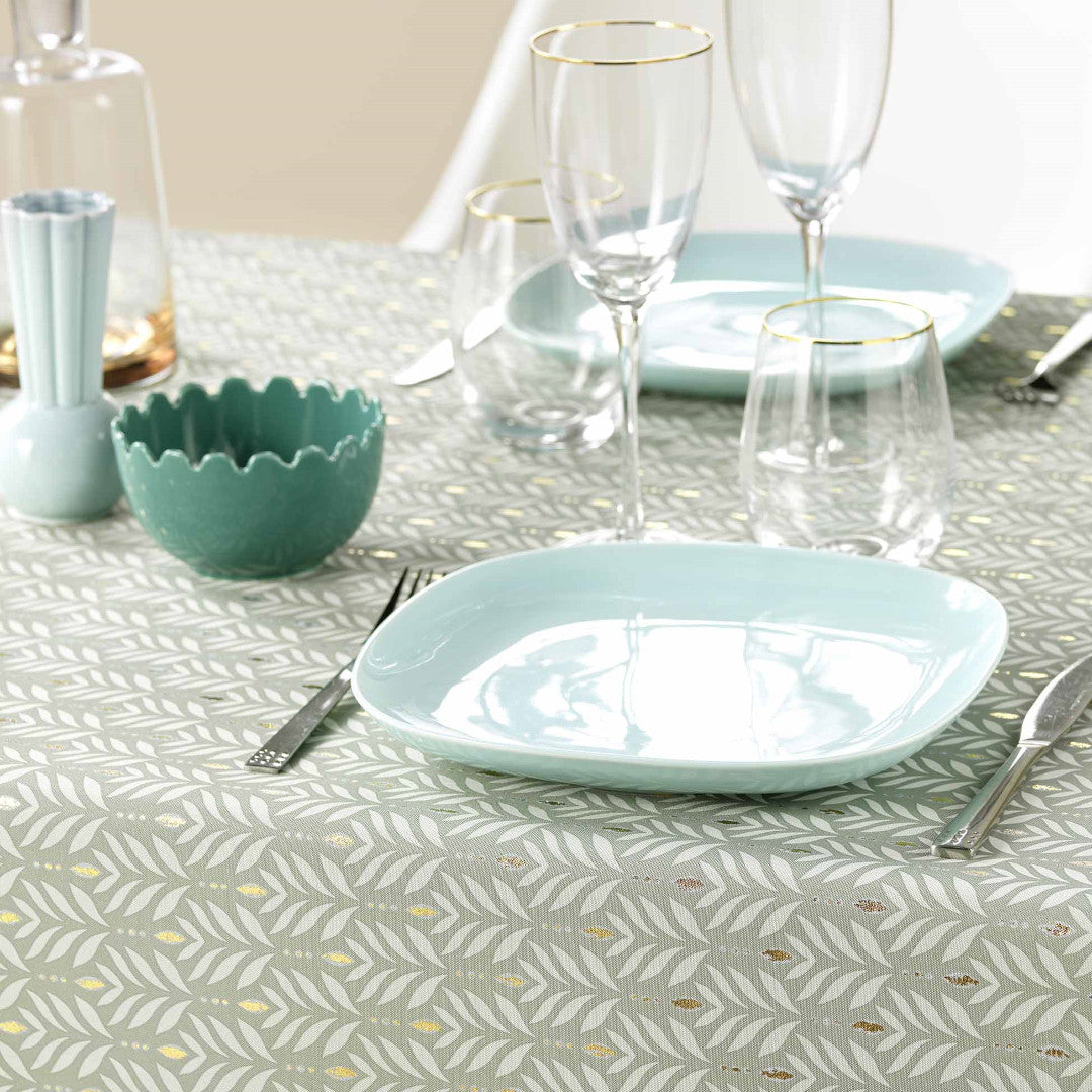 Piana Sage 145 x 240 cm, rektangulær duk, dekket bord