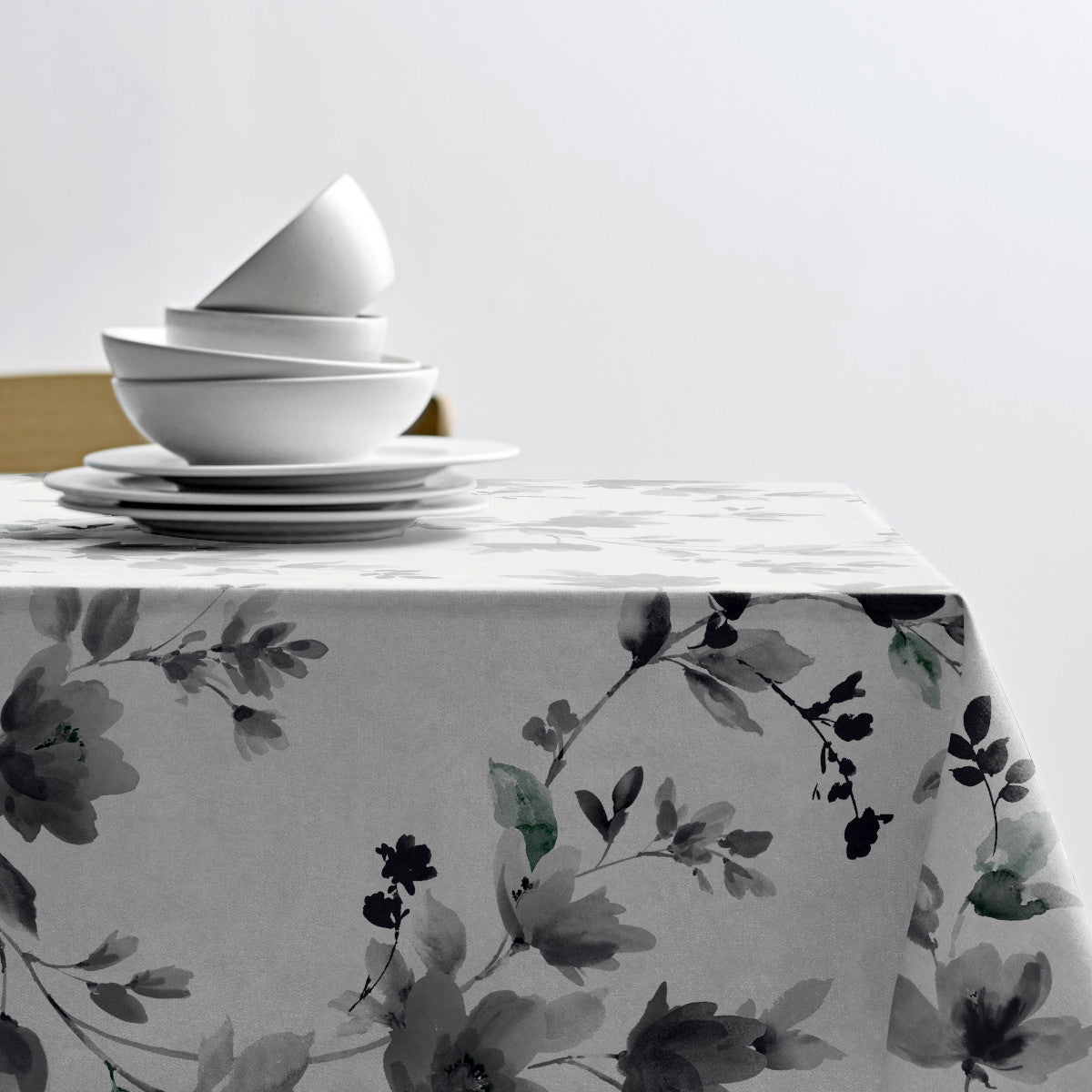 Poetic Grey – Södahl akrylduk i 100 % bomull med antiskli bord