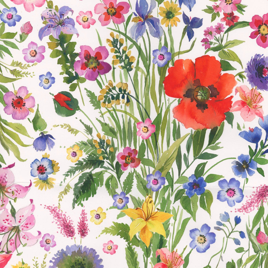 Prato di Fiori Selvatici – Akrylduk med vill blomstereng