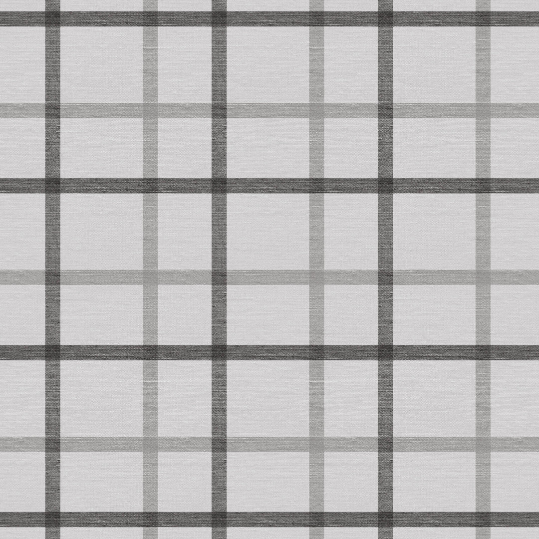 Retro ruter grå – rutet voksduk med struktur