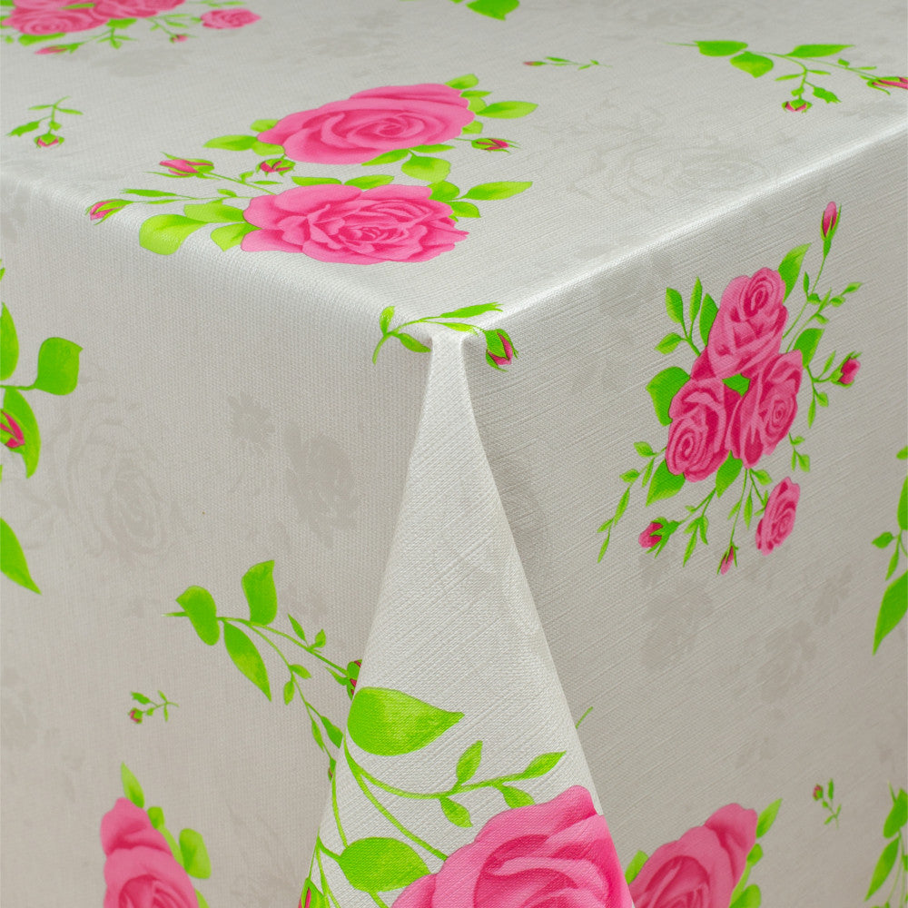 Rosegarden – voksduk med lett preget overflate