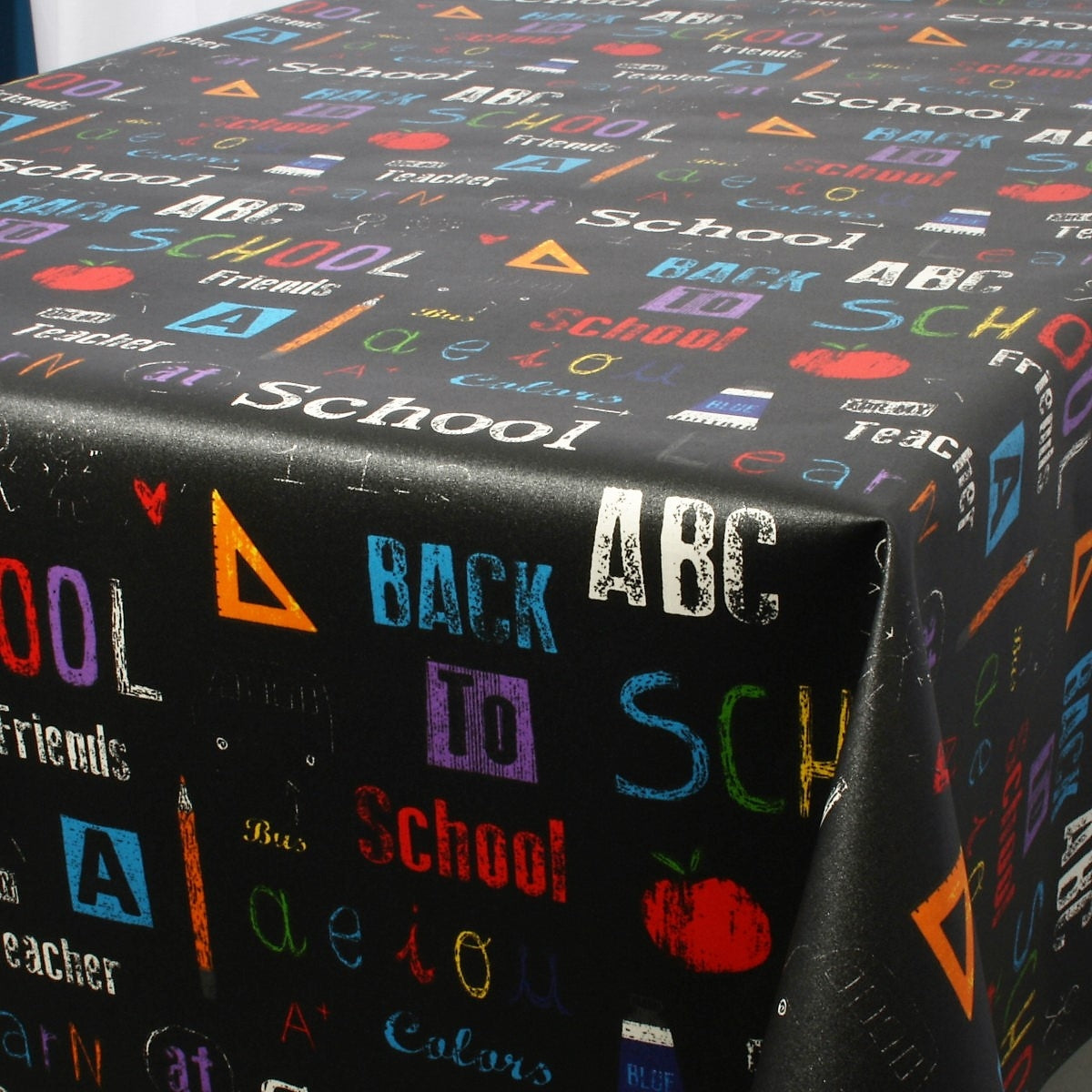 School, Laura Lancelle akrylduk – 155 cm bred