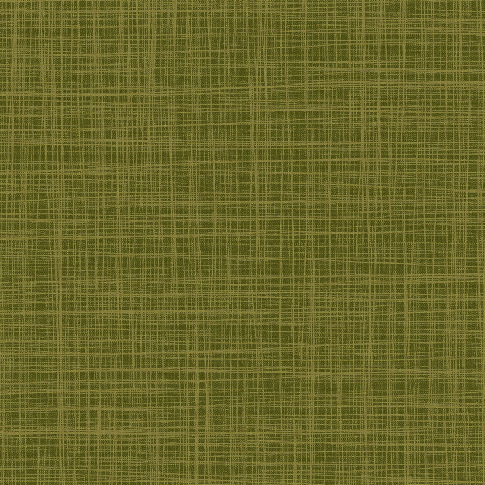 Sharon ensfarget voksduk med flott sølvstruktur, 140 cm – Mosegrønn