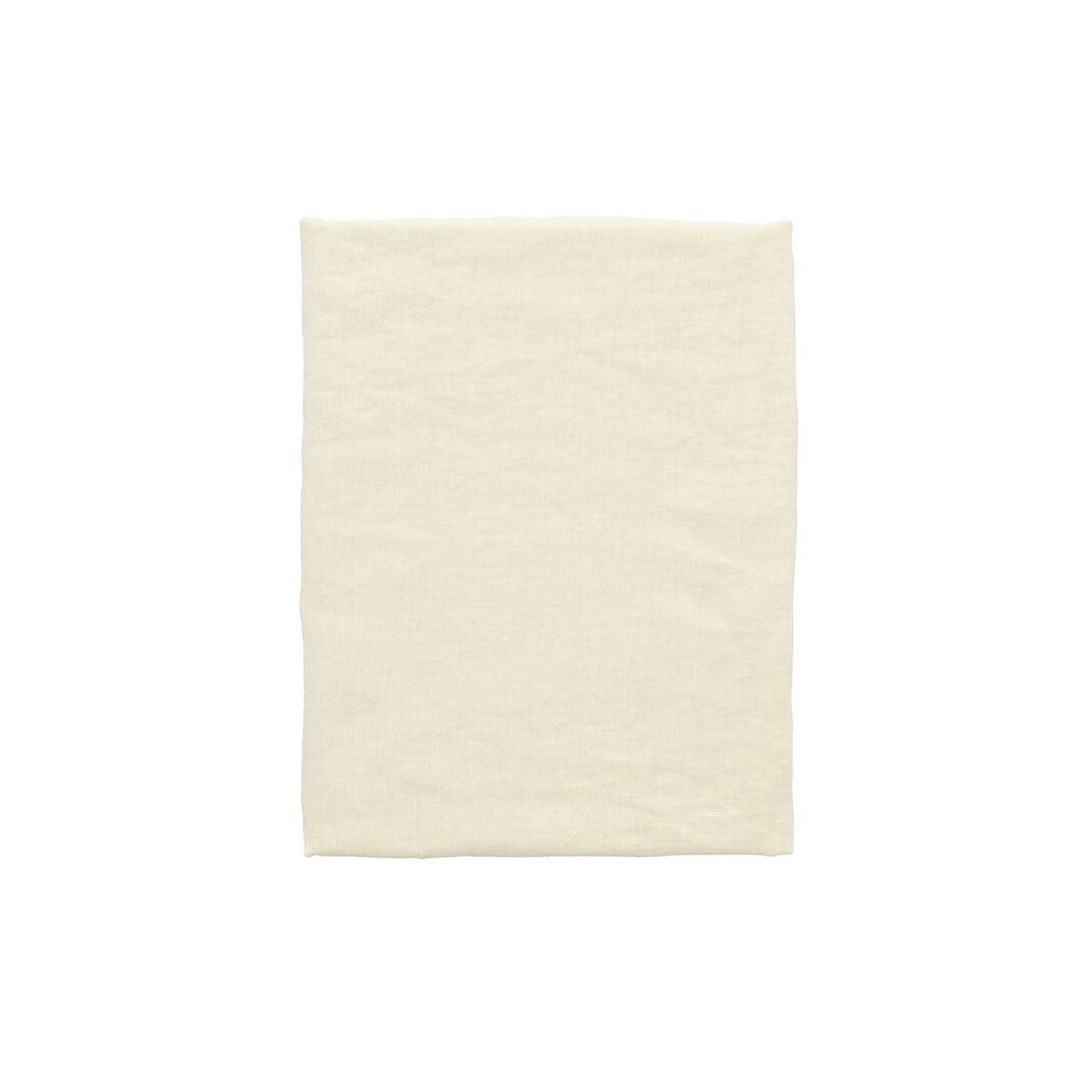 Södahl Pure Linen Ecru – Rund linduk Ø160 cm, innpakning