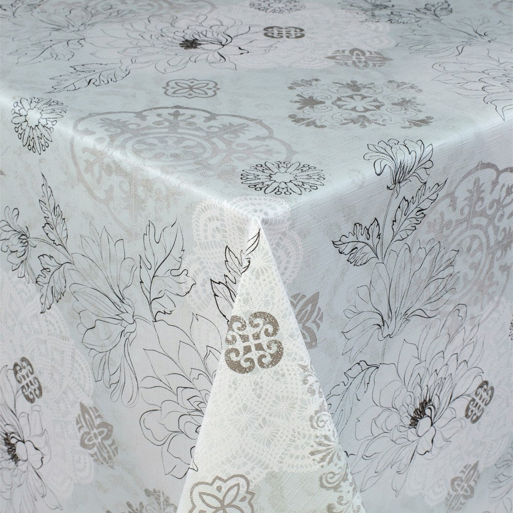 Voksduk – Vakre strekblomster i lyse farger