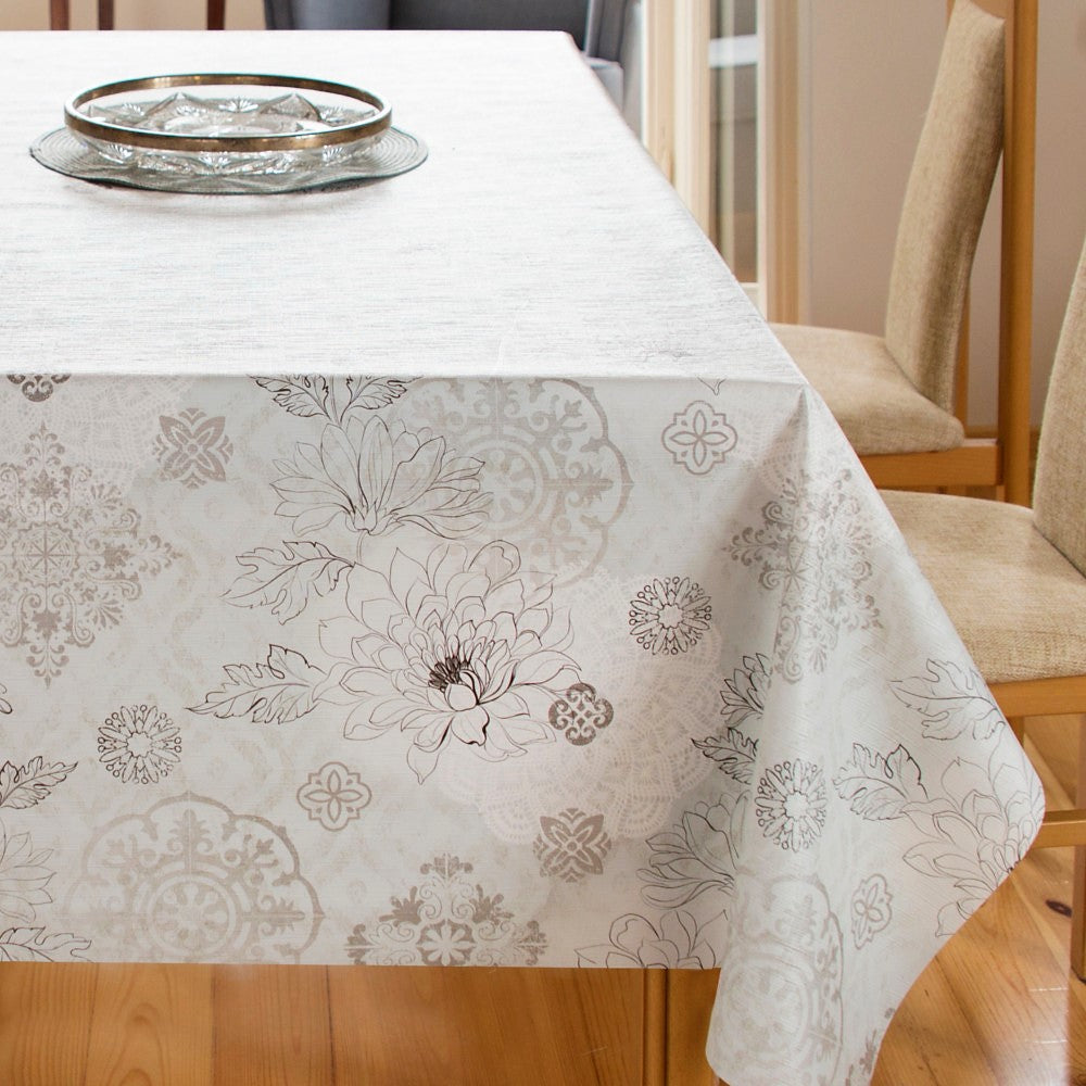 Voksduk – Vakre strekblomster i lyse farger