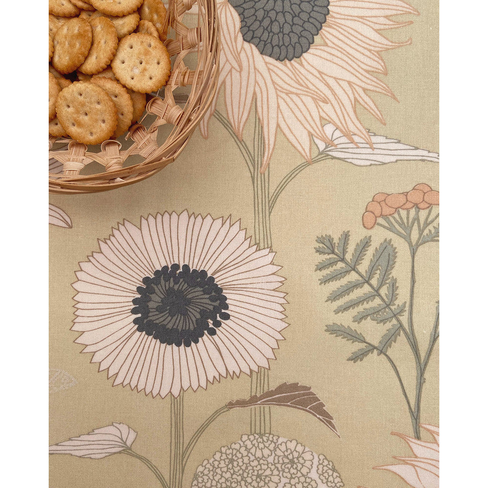 Sunflower Sense – Notes by Susanne Schjerning – akrylduk med antiskli