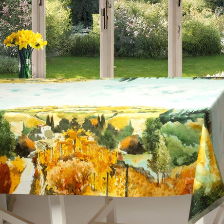 Una Casa in Toscana – Akrylduk med vakkert toskansk landskap