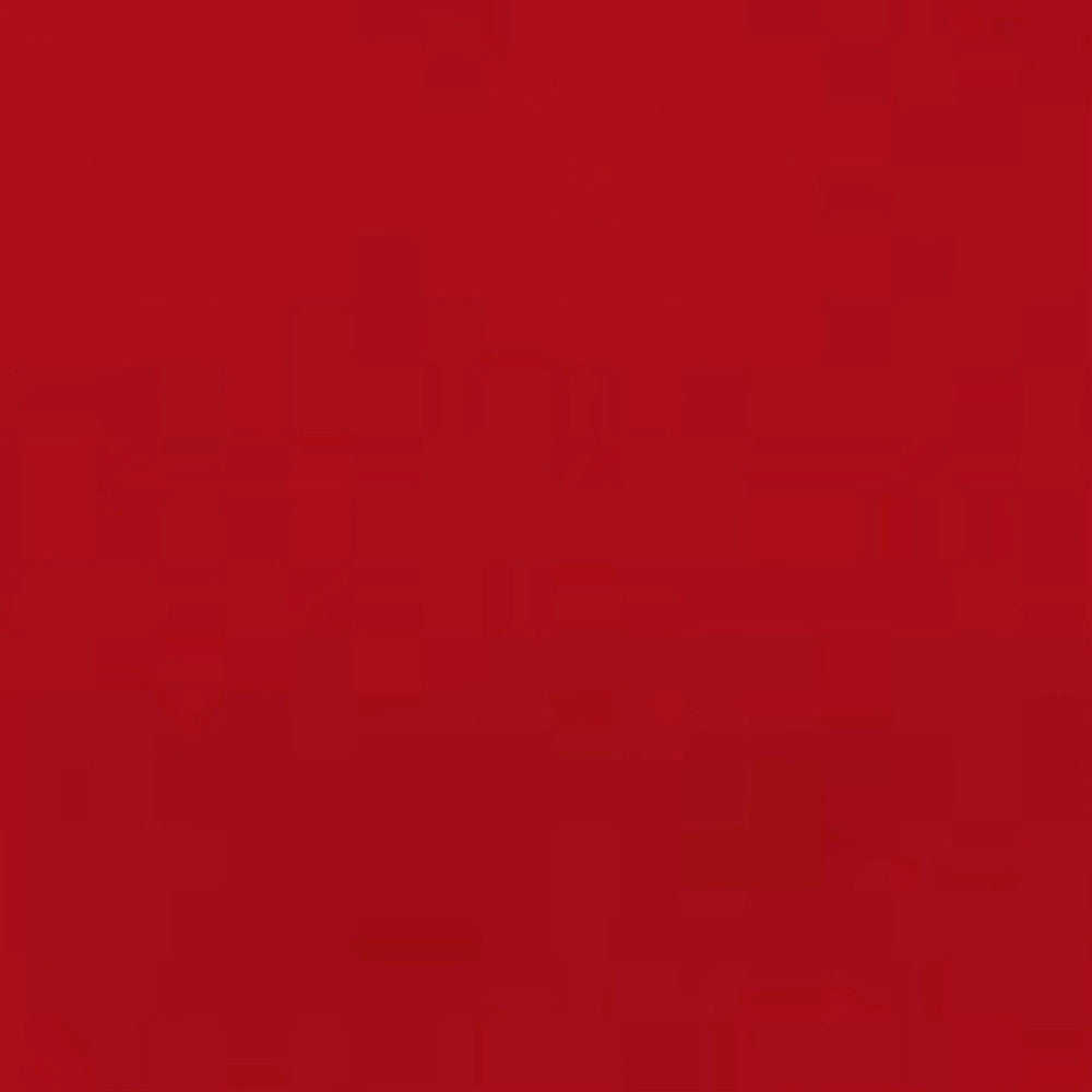 Uni Color - Ensfarget halvblank voksduk, 140 cm bred - Dyp rød