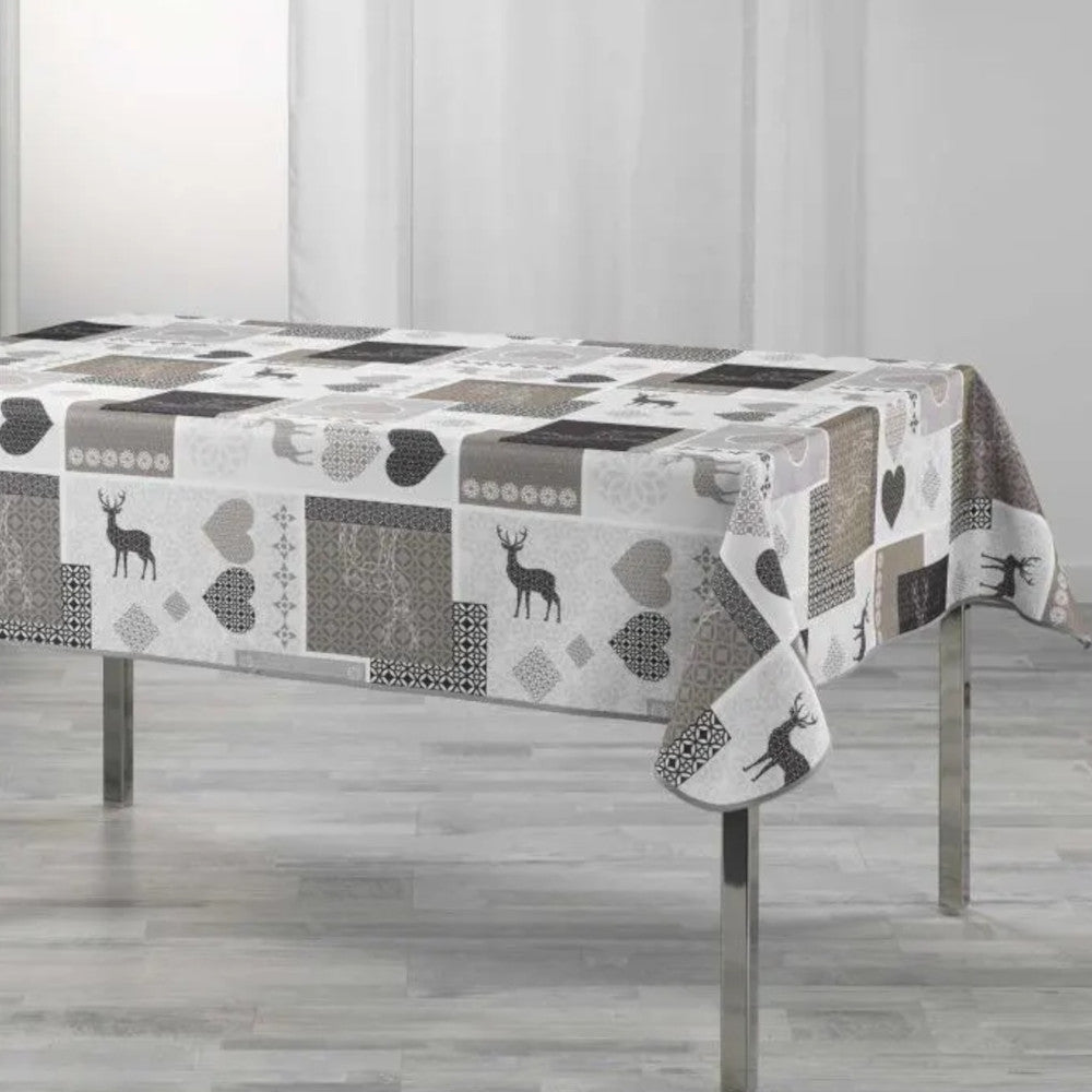 Valtho Naturell 150 x 240 cm – Juleduk med flekkavvisende behandling