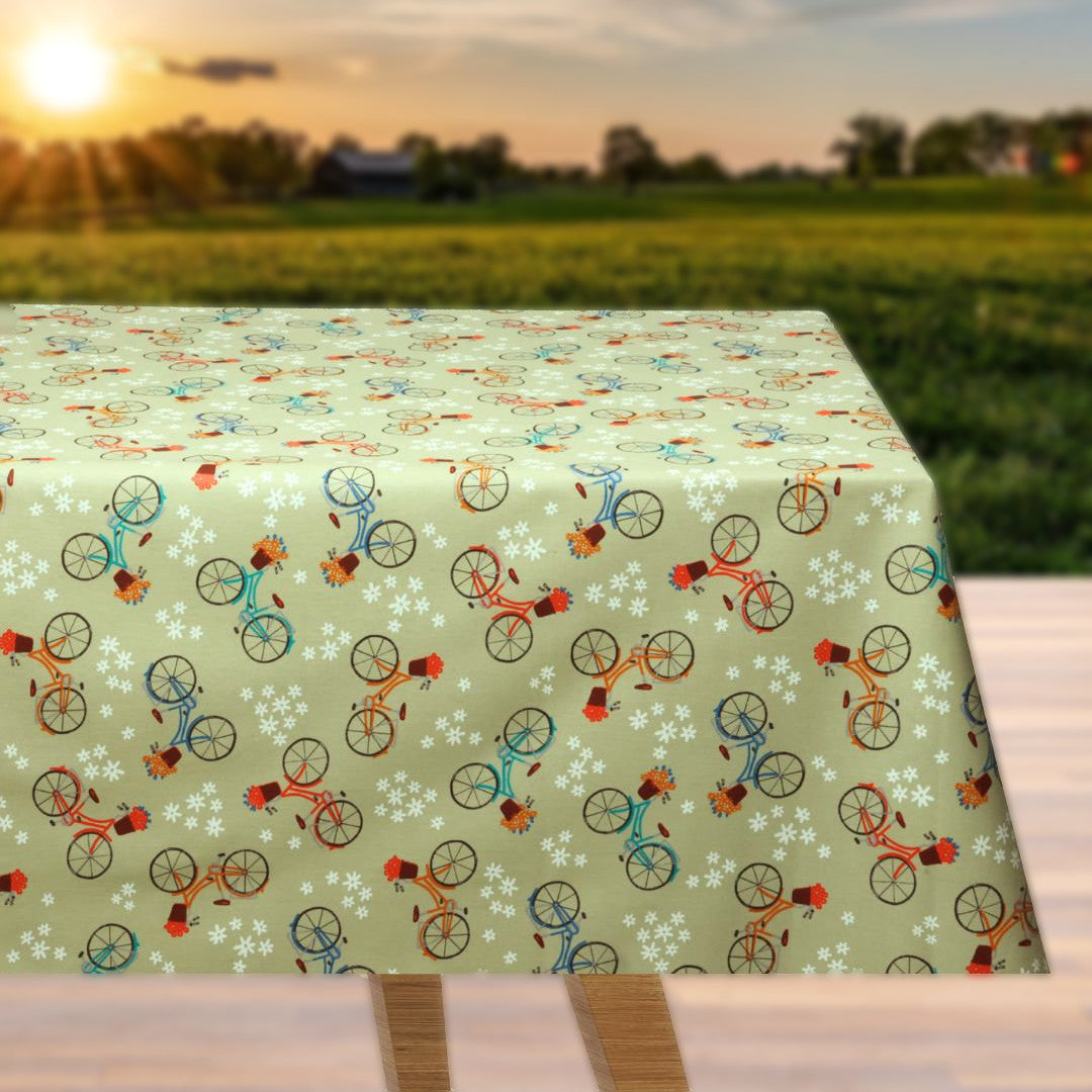 Judy Pink - Akrylduk med sommerens lyserøde blomster