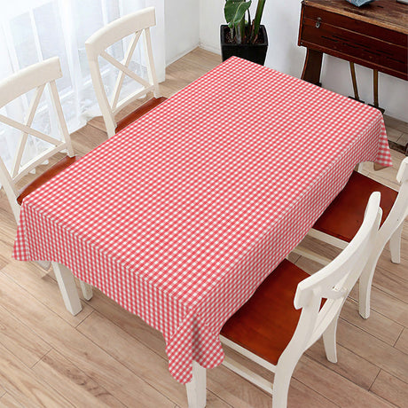 Vichy Petite Rød - Voksduk med små ruter, 1 x 1 cm