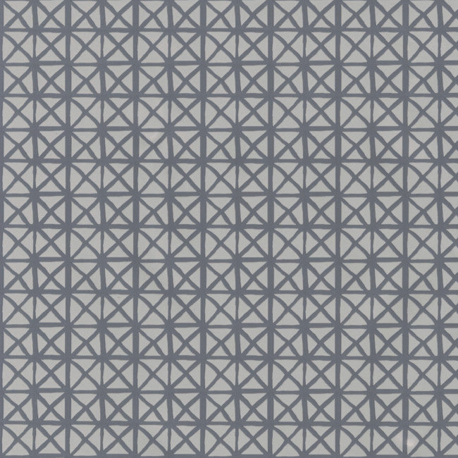 Andy Grey, preget voksduk grå, 140 cm bred