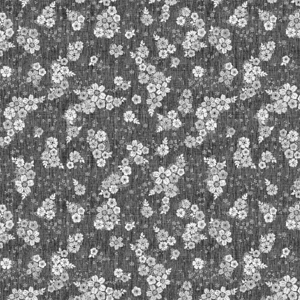 Voksduk – Brudeslør Antrasitt/hvit