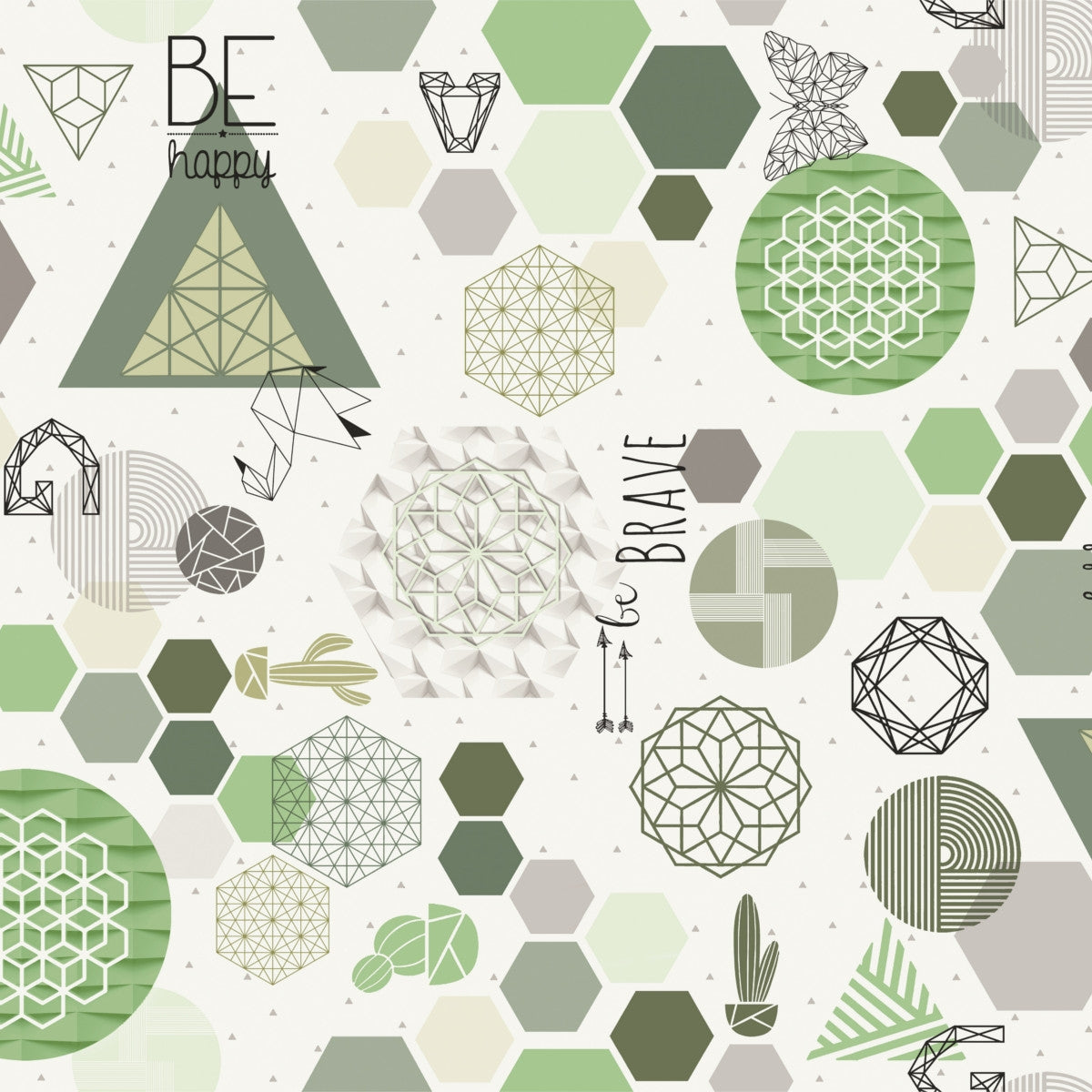 Geometris – LFGB, voksduk godkjent for kontakt med mat