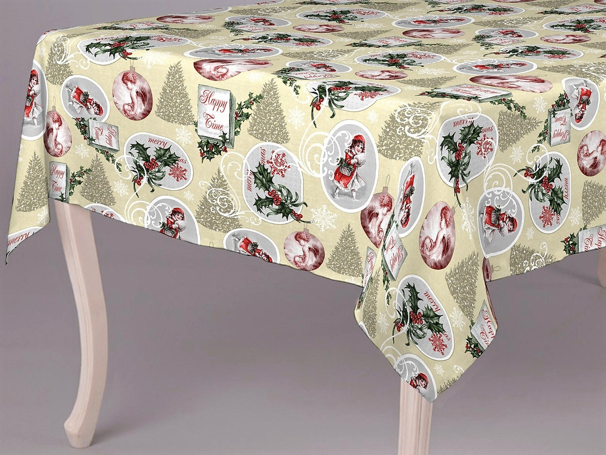 Julevoksduk - Julen og Glansbilder