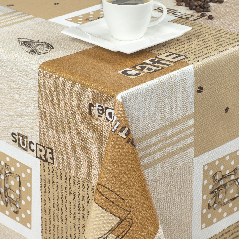 Voksduk – Kaffe – med/uten sukker