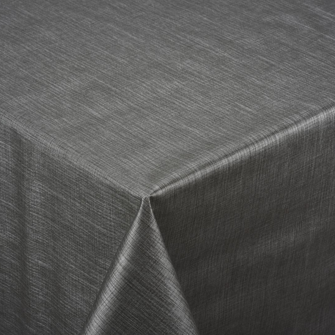 Voksduk Linette, linlook antracitt