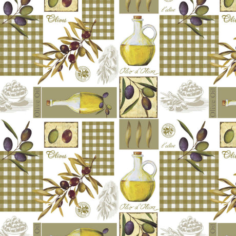 Voksduk - Oliven til Olie