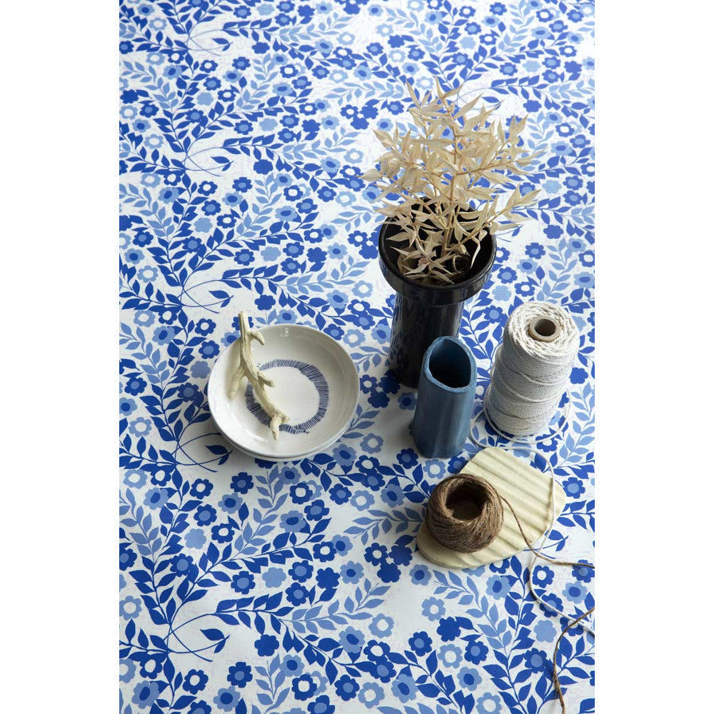 Lola voksduk – Wallflower Heavenly Blue