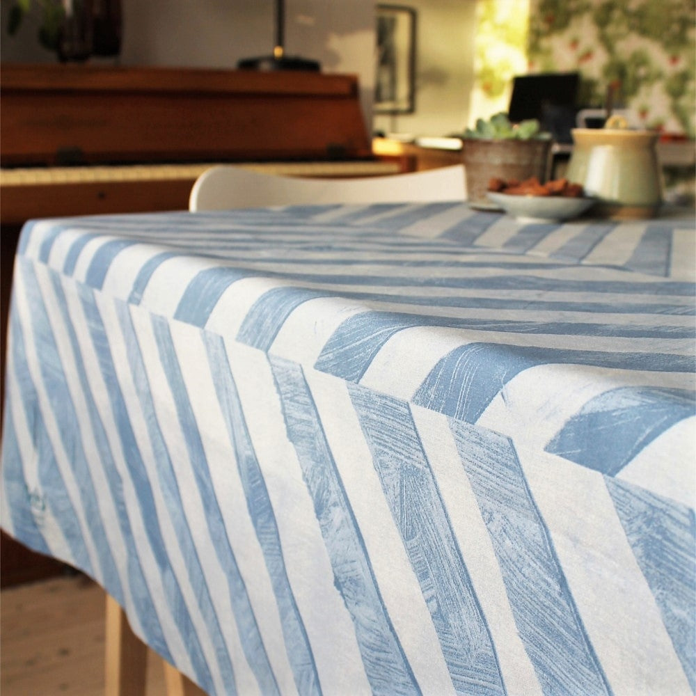 Zigsak Blue, Notes by Susanne Schjerning akrylduk med antiskli