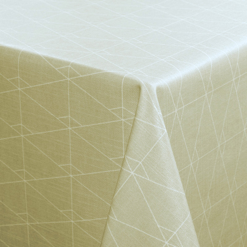 Zion Avenue, akrylduk med grafisk mønster - Naturel