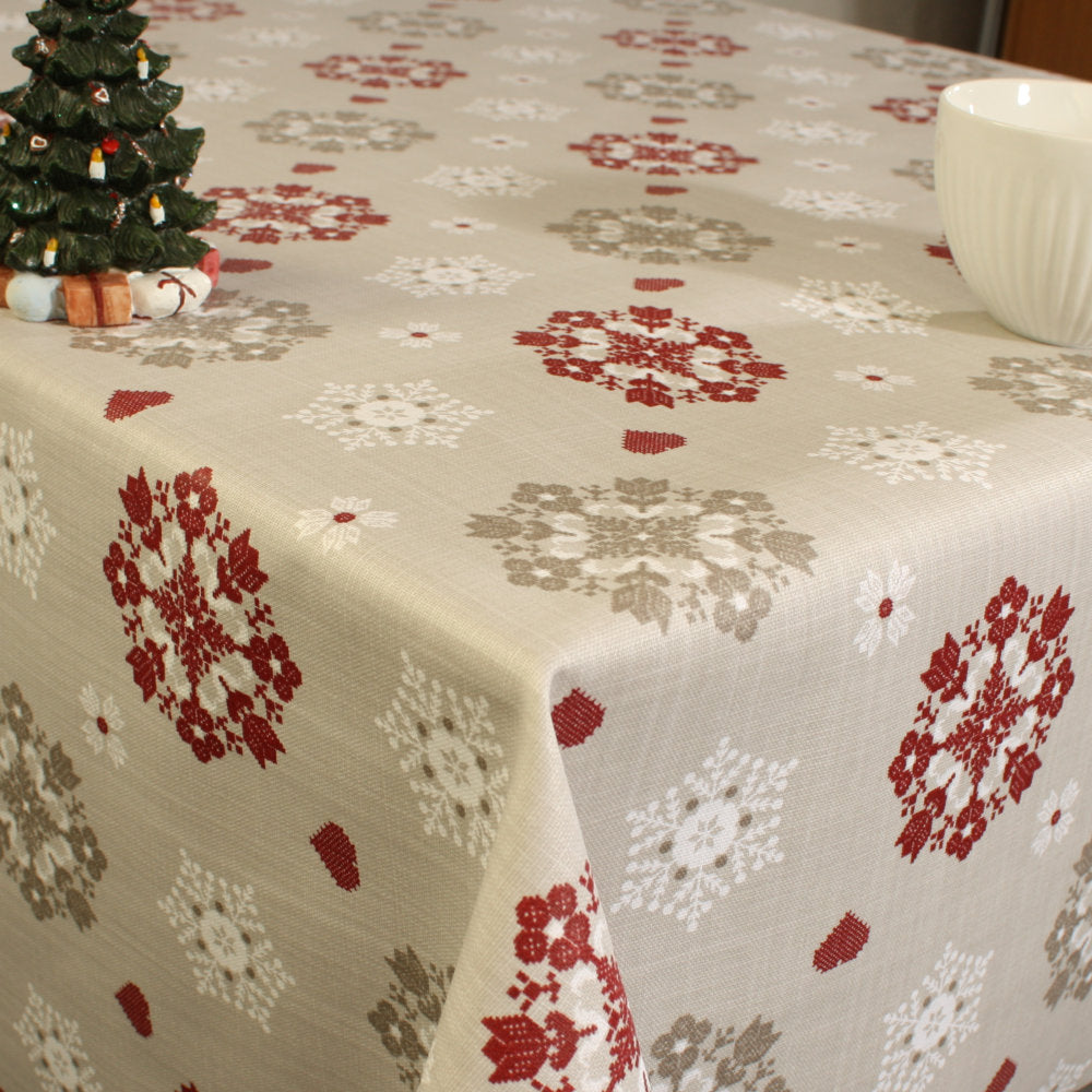 Juleakrylduk - Giboulee Naturel - 155 cm bred