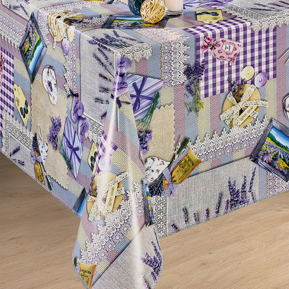 Franske lavendler – voksduk med alt som hører til i Provence