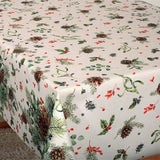 Juleakrylduk - Julekogler og Mistelten