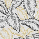 Arbena – Ekstra kraftig voksduk med metallic-trykk, mønster 1