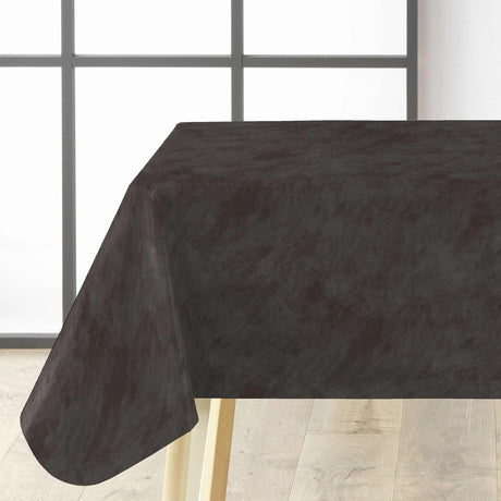 Beton Cire Black – Glatt voksduk i svart og grått, hjørne