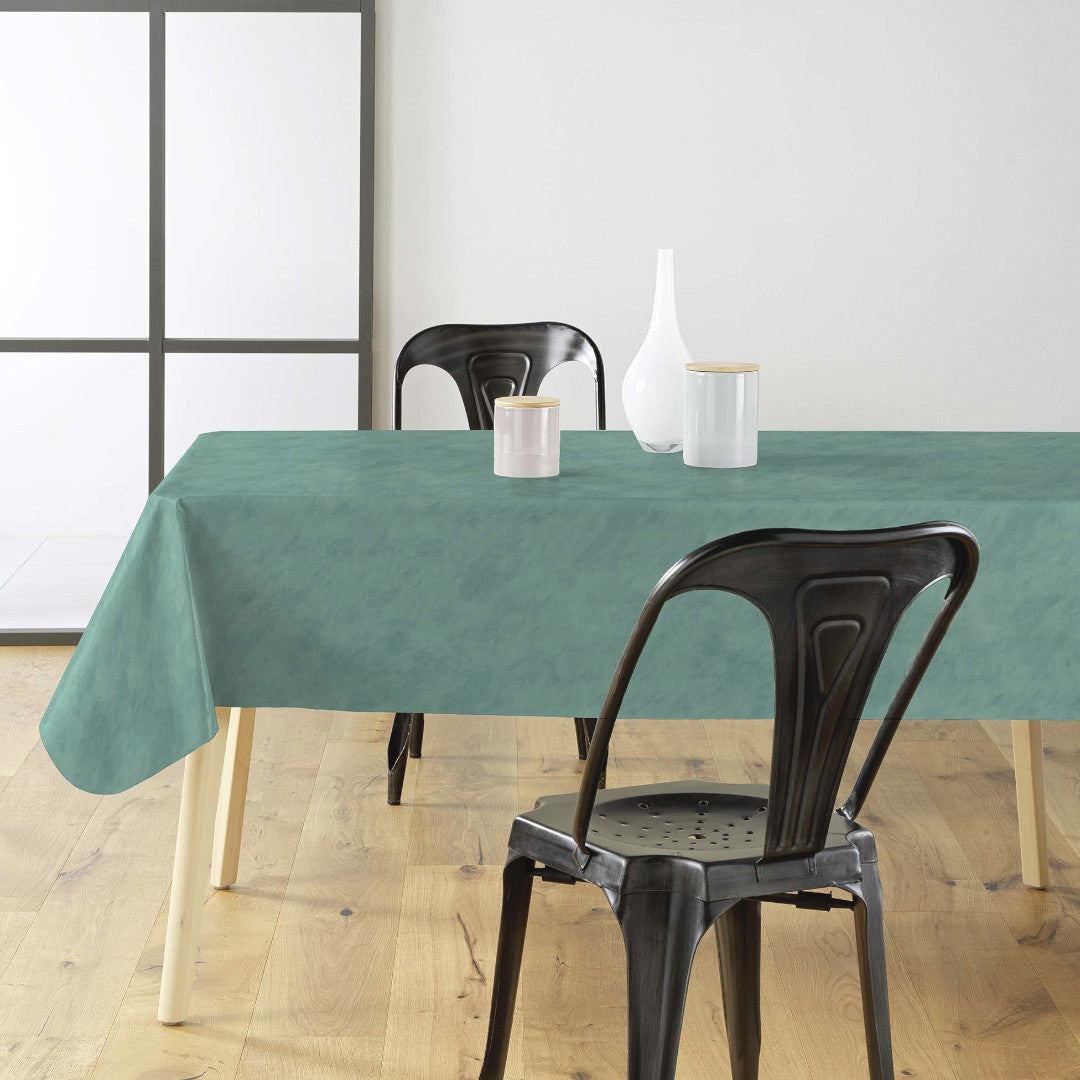 Beton Cire Ocean – Glatt voksduk i grønn-blå nyanse, miljø