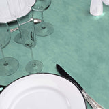 Beton Cire Ocean – Glatt voksduk i grønn-blå nyanse, nærbilde