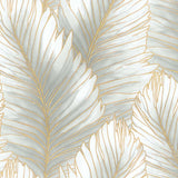 Betty Golden Palm – Elegant voksduk med gyldne palmeblader