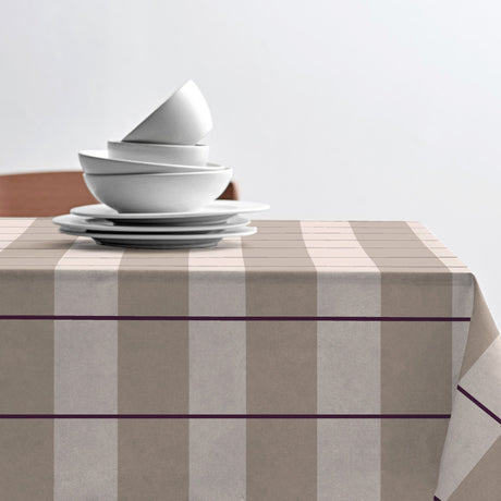 Södahl Blocks Eucalyptus – Akrylduk i 100 % bomull med antiskli