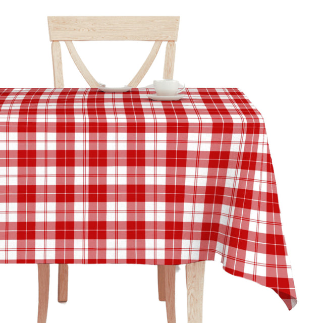 Brent Rød voksduk – Klassisk hygge med landlig sjarm