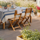 Bretonia, ekstra kraftig voksduk med blå striper, miljø 1