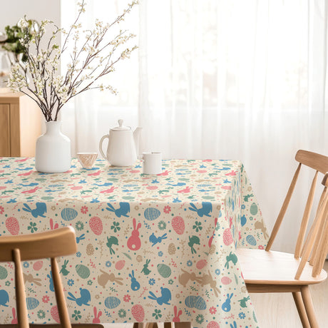 Bunnys & Eggs – Akrylduk med påskeharer og påskeegg