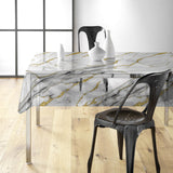 Ceramica – Ekstra kraftig gjennomsiktig voksduk med marmoreffekt, mønster