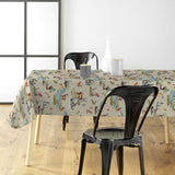 Chasse – Voksduk med rådyr, fugler og høst i skogen, miljø