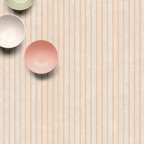 Claustra Apricot – Voksduk med langsgående striper