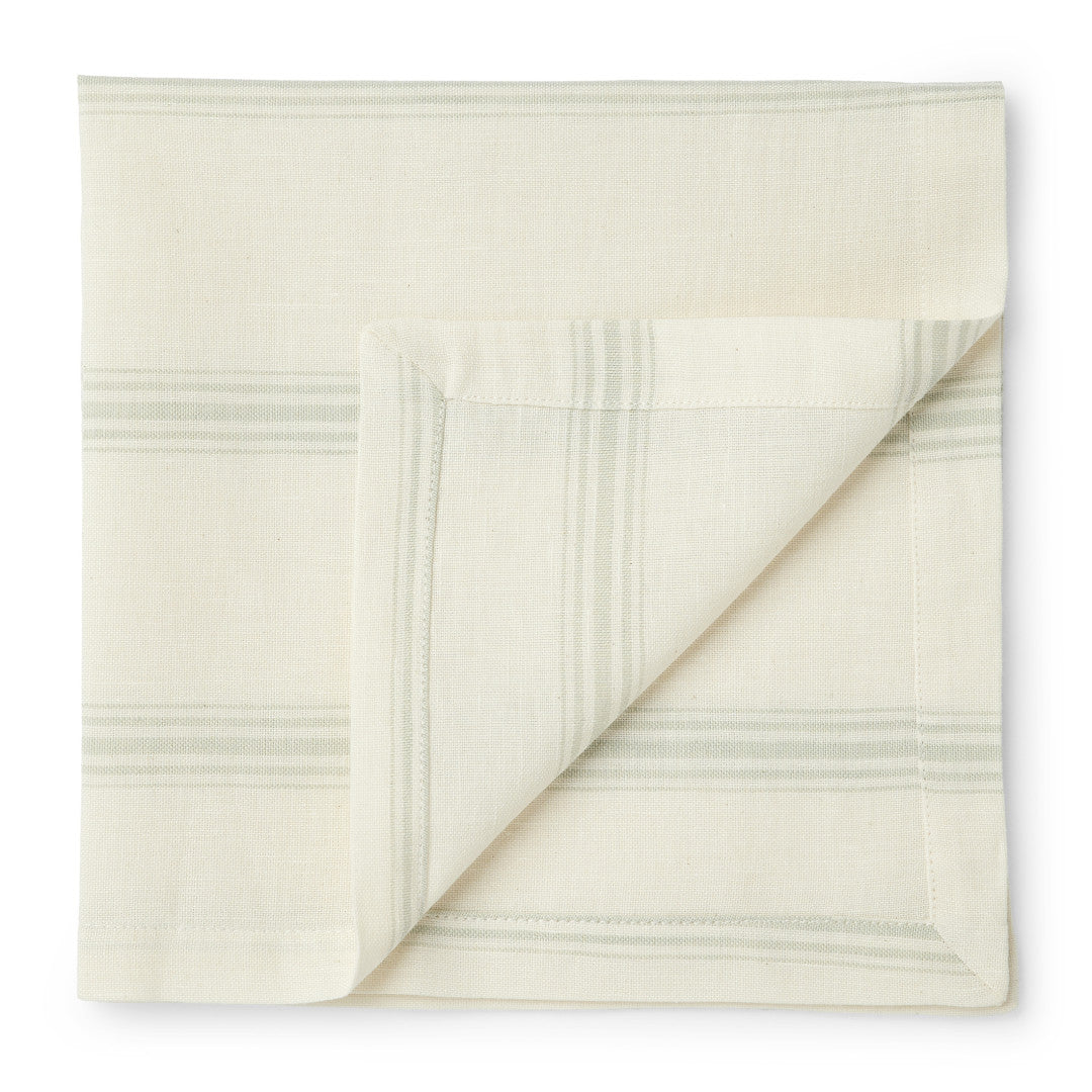 Compliments Serviett Brise, Grå/Grønn – 45 x 45 cm – 4-pak