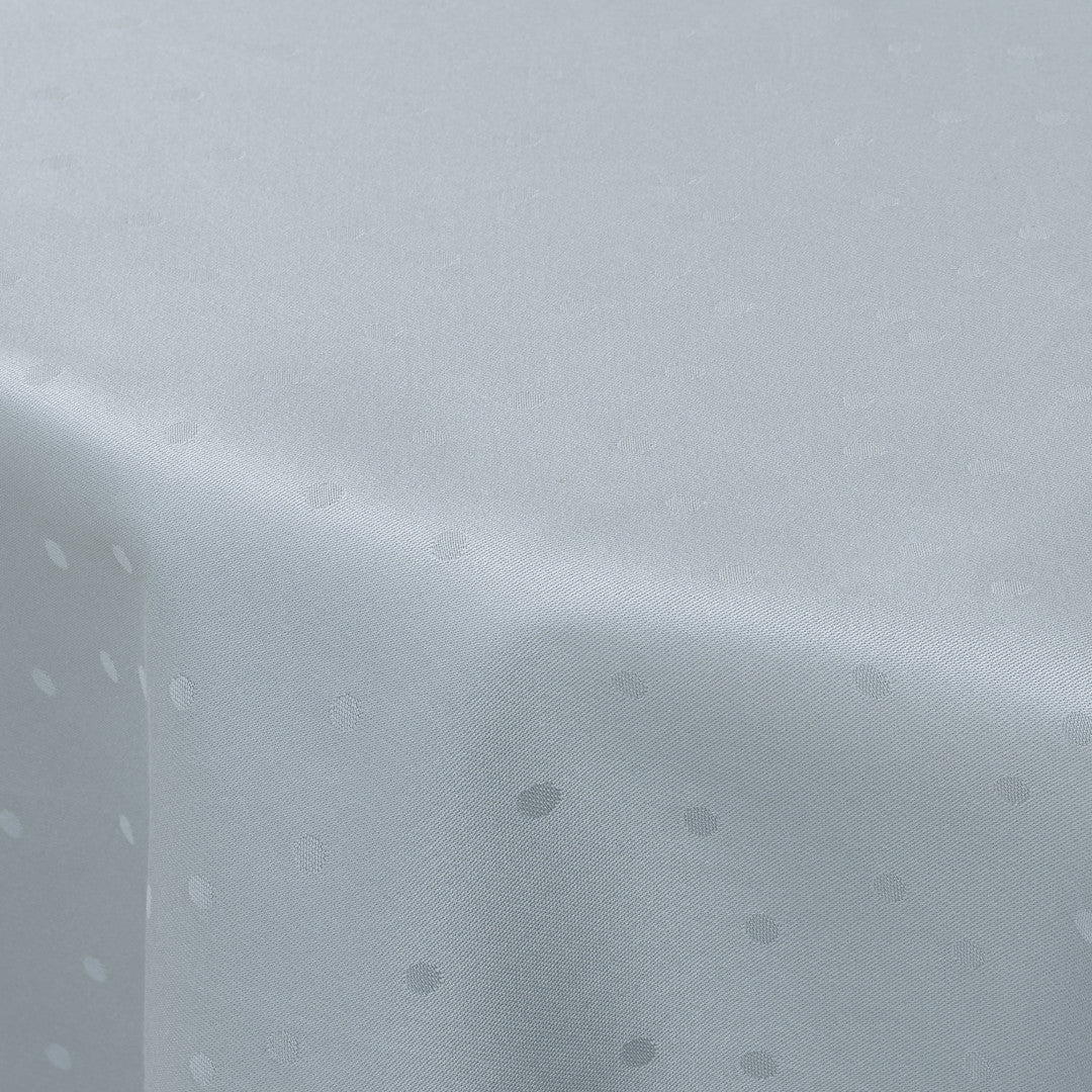 Compliments Damaskduk Confetti, Mineral Blue - Rund Ø 200 cm, mønster