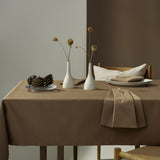 Compliments Damaskduk Confetti, Walnut - 150 x 350 cm, miljø