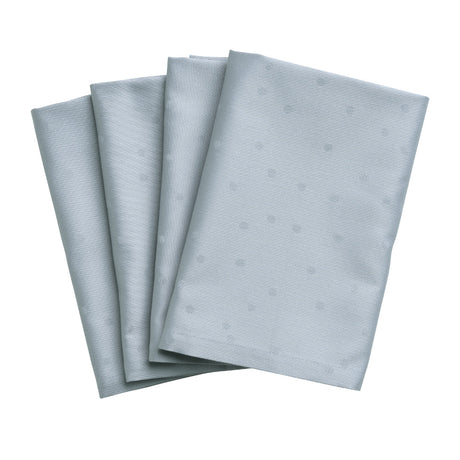 Compliments Tøyservietter Confetti, Mineral Blue – 45 x 45 cm (4-pakning)