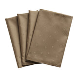 Compliments Tøyservietter Confetti, Walnut – 45 x 45 cm (4-pakning)
