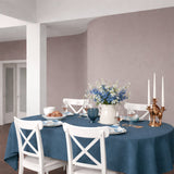 Dali Indigo – Ensfarget akrylduk, 180 cm bred, miljø