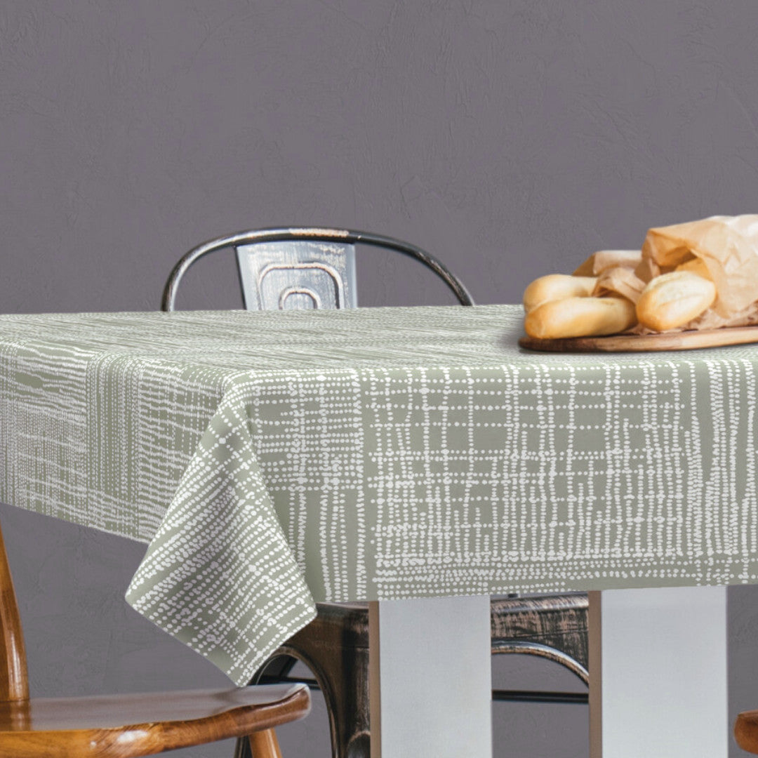 Dotsi – ekstra kraftig voksduk med prikkemønster, hjørnebilde